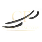 A Style Carbon Fibre Front Splitter for Mercedes W213 E Class 16-20
