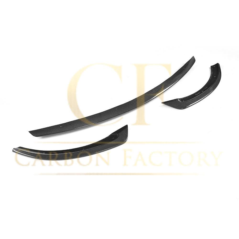 A Style Carbon Fibre Front Splitter for Mercedes W213 E Class 16-20