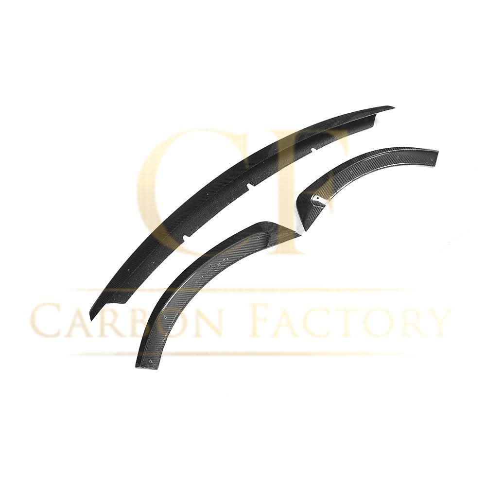 A Style Carbon Fibre Front Splitter for Mercedes W213 E Class 16-20