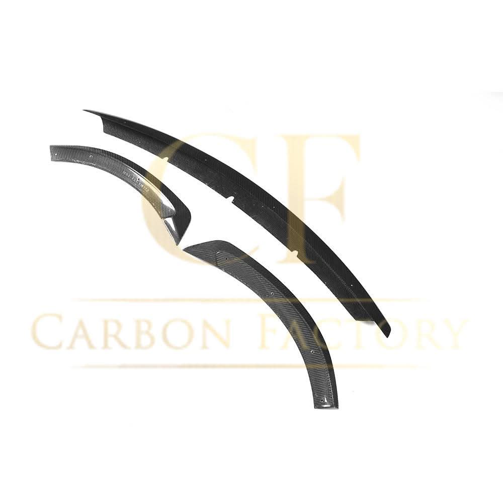 A Style Carbon Fibre Front Splitter for Mercedes W213 E Class 16-20