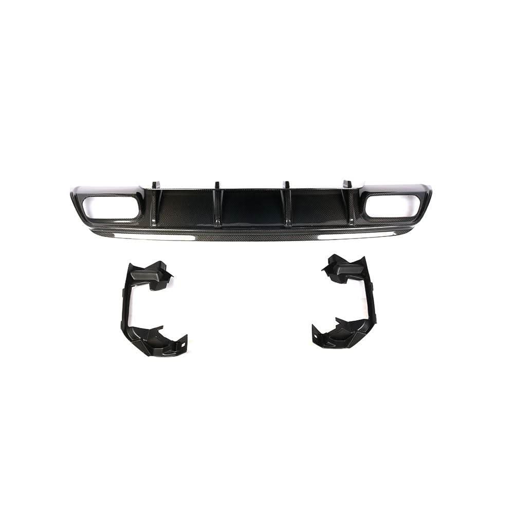 A Style Carbon Fibre Rear Diffuser for Mercedes Benz W176 A Class 13-18