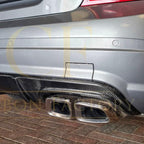 A Style Carbon Fibre Rear Diffuser for Mercedes Benz W204 C63 & C Class Pre-Facelift 07-10