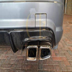 A Style Carbon Fibre Rear Diffuser for Mercedes Benz W204 C63 & C Class Pre-Facelift 07-10