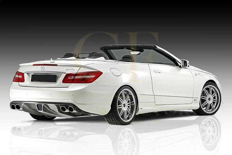 A Style Carbon Fibre Rear Diffuser for Mercedes Benz W212 E Class Saloon 10-17