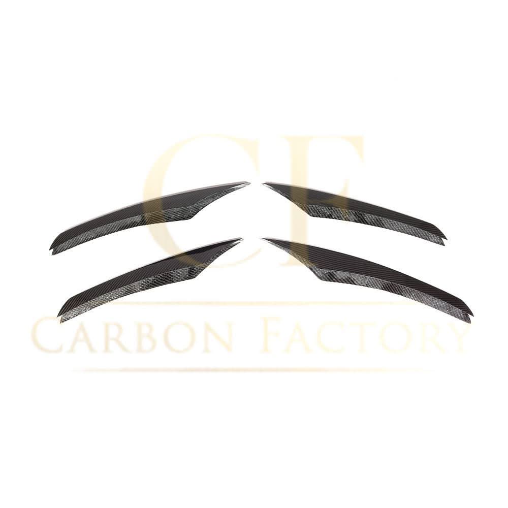 A Style Dry Carbon Fibre Canards (4 Pieces) for Mercedes Benz C257 CLS 19-Present