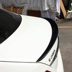 A Style Pre-Preg Carbon Fibre Boot Spoiler for Mercedes Benz W213 E Class Saloon 16-23