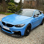 AP Style Carbon Fibre Side Skirts Extension for BMW F82 F83 M4 14-20