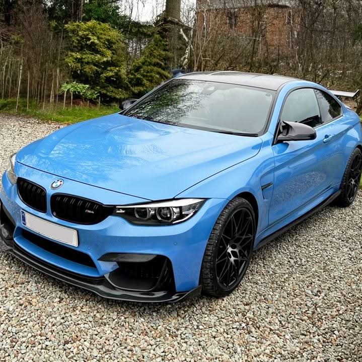 AP Style Carbon Fibre Side Skirts Extension for BMW F82 F83 M4 14-20