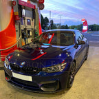 AP Style Carbon Fibre Side Skirts Extension for BMW F82 F83 M4 14-20