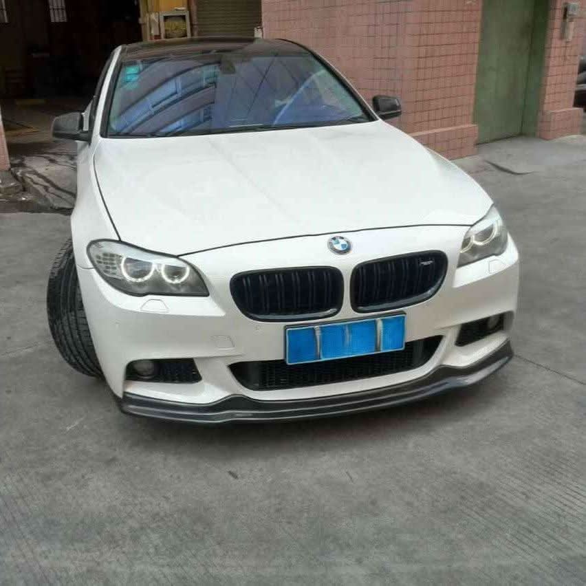 AR Style Carbon Fibre Front Splitter for BMW F10 5 Series 10-17