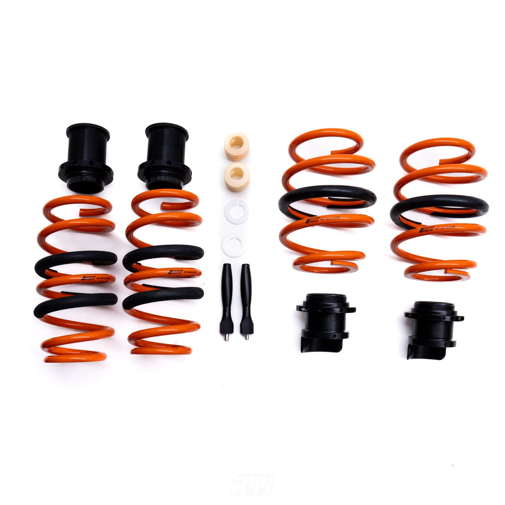 AST Adjustable Lowering Springs For Audi 8Y RS3/S3, VW Golf Mk8 GTI/R & Cupra Leon KL | ALS Kit