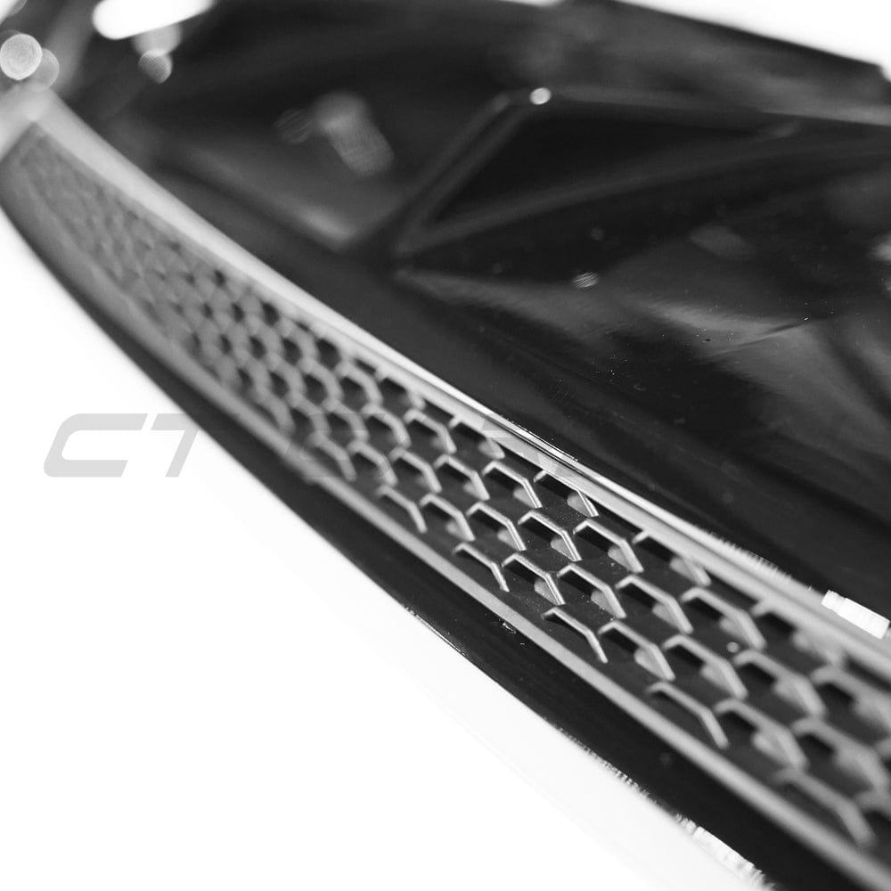 AUDI A4/S4 B9 2016-2019 GLOSS BLACK DIFFUSER - V2