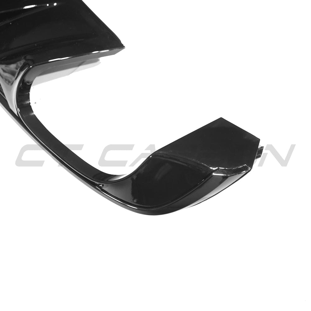 AUDI A4/S4 B9 2016-2019 GLOSS BLACK DIFFUSER - V2