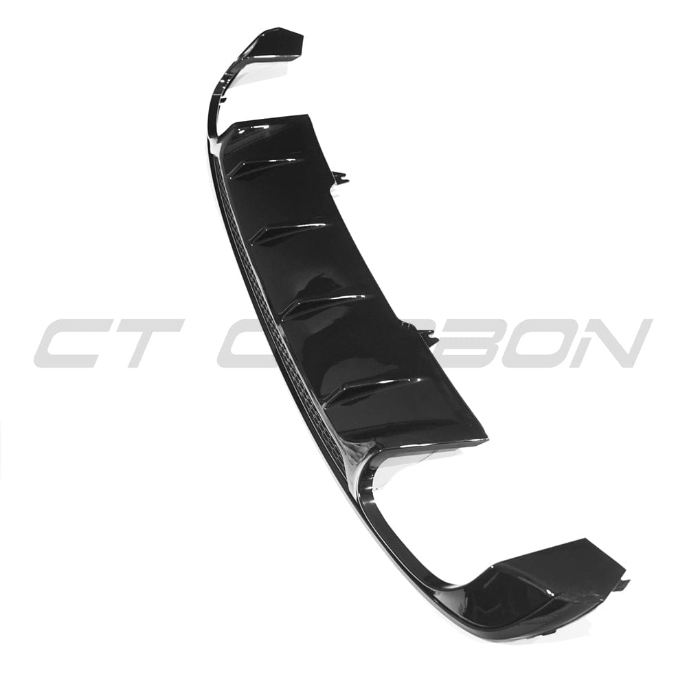 AUDI A4/S4 B9 2016-2019 GLOSS BLACK DIFFUSER - V2