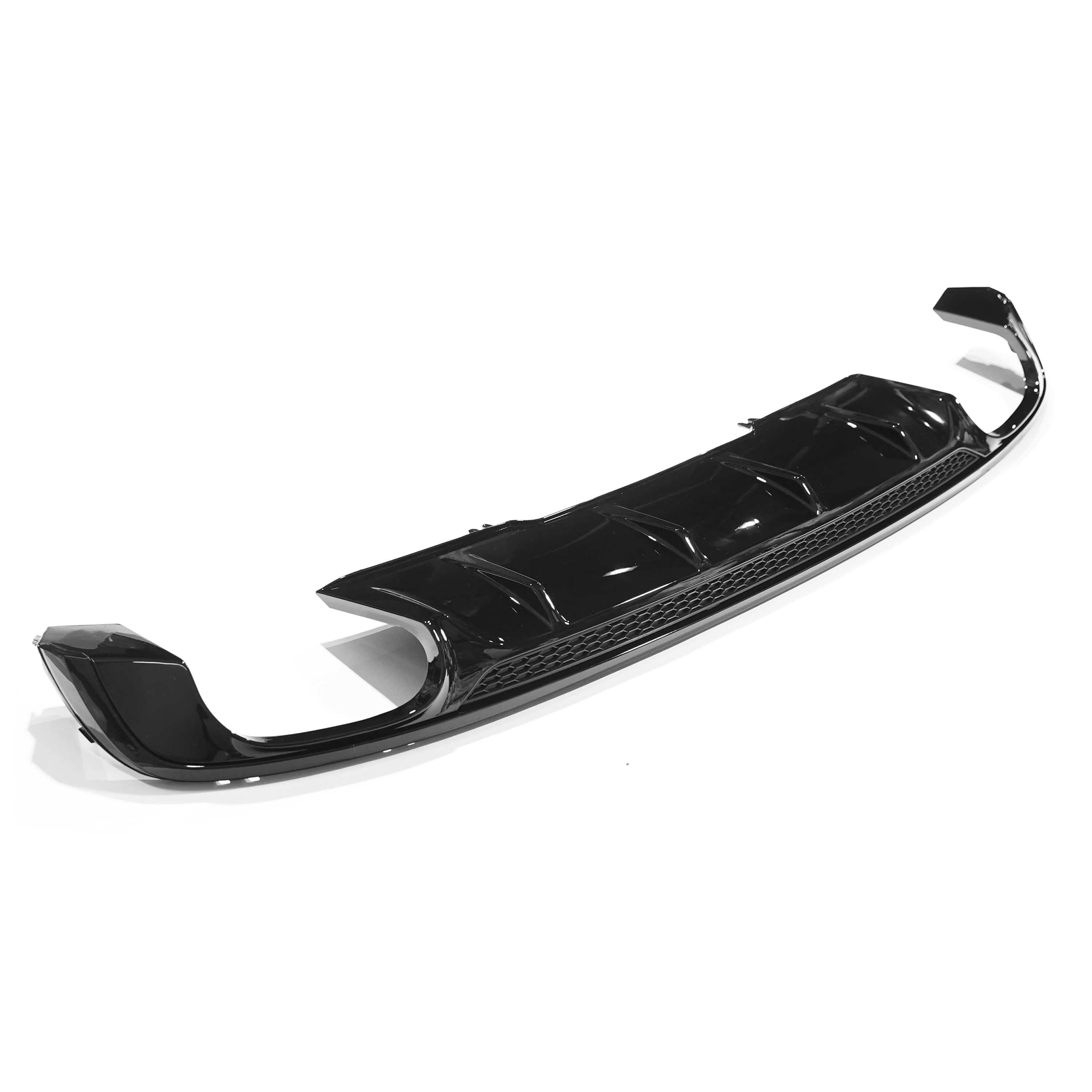 AUDI A4/S4 B9 2016-2019 GLOSS BLACK DIFFUSER - V2