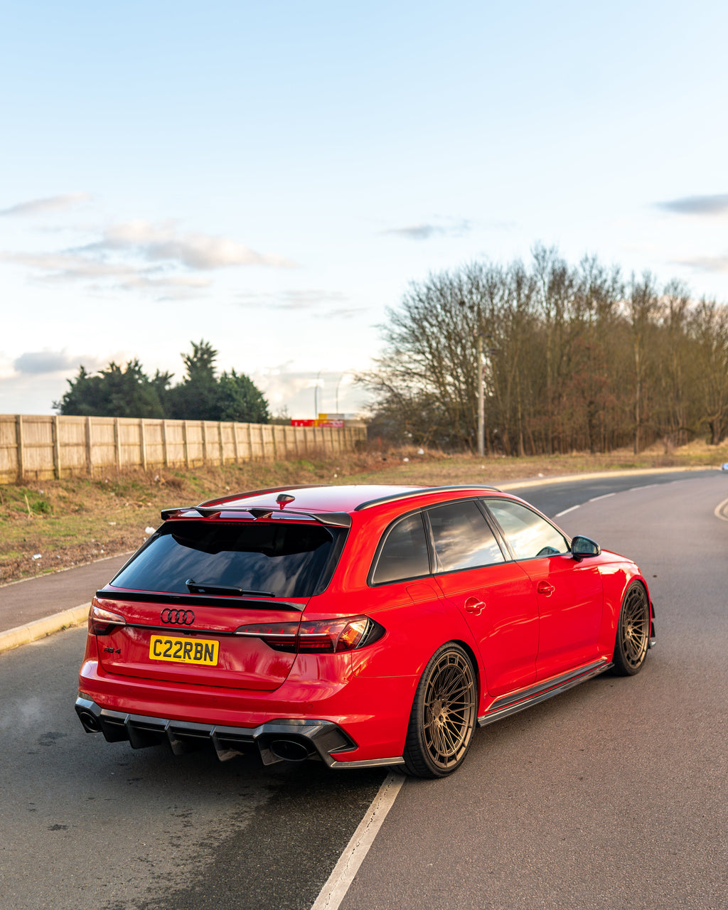 B9 Audi RS4 B9 & B9.5 2016-2024 Carbon Fibre Rear Spoiler – Mod Central