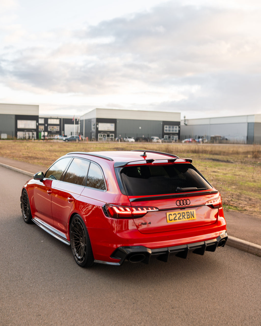 AUDI A4/S4/RS4 B9 & 9.5 CARBON FIBRE MIDDLE SPOILER - CT DESIGN