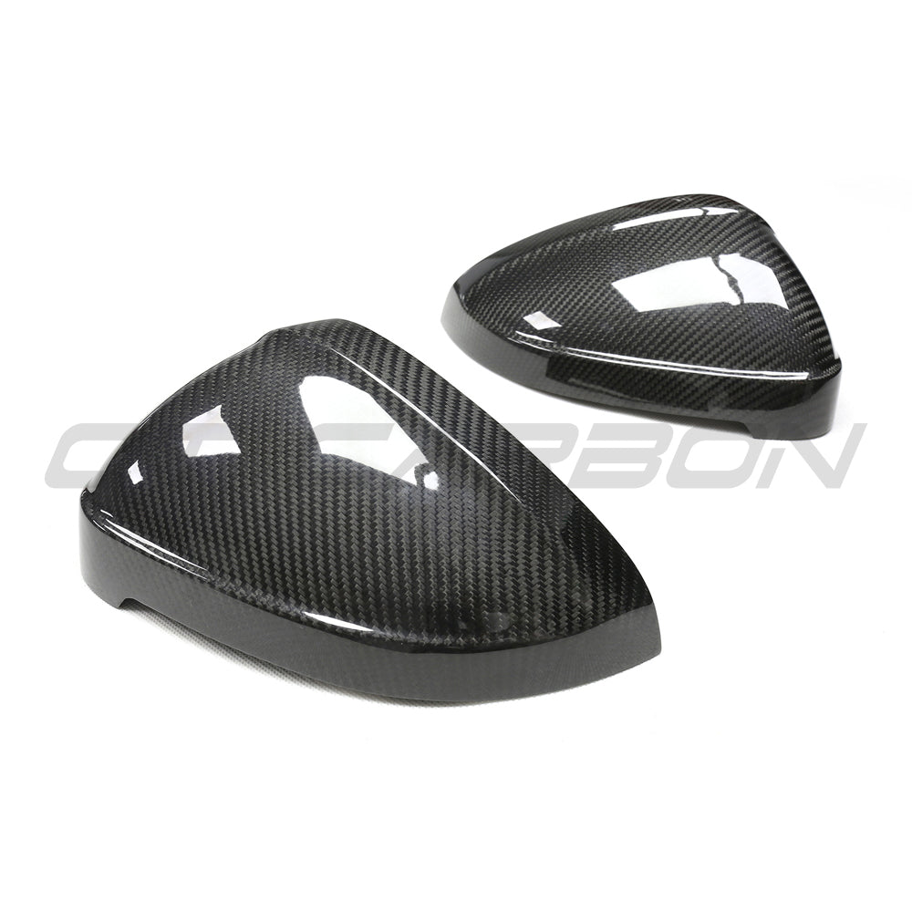 AUDI A4/S4/RS4/A5/S5/RS5 B9 2016-2025 PRE-PREG CARBON FIBRE MIRRORS - WITH LANE ASSIST
