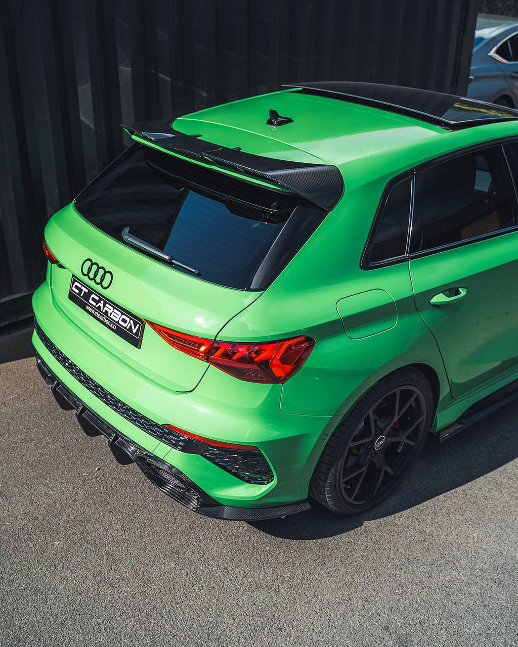 AUDI RS3 8Y 2022-2024 SPORTBACK CARBON FIBRE DIFFUSER V3 - CT DESIGN