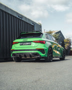 AUDI RS3 8Y 2022-2024 SPORTBACK CARBON FIBRE DIFFUSER V3 - CT DESIGN