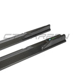 AUDI RS3 8Y 2022+ CARBON FIBRE SIDE SKIRTS V1 - CT DESIGN
