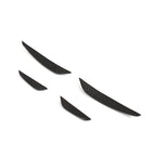 AUDI RS3 8Y 2022-2024 CARBON FIBRE FRONT BUMPER CANARDS - CT DESIGN