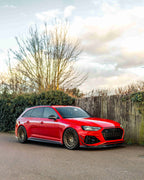 AUDI RS4 B9.5 CARBON FIBRE FRONT CANARDS- CT DESIGN