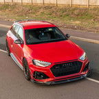 AUDI RS4 B9.5 CARBON FIBRE FRONT CANARDS- CT DESIGN