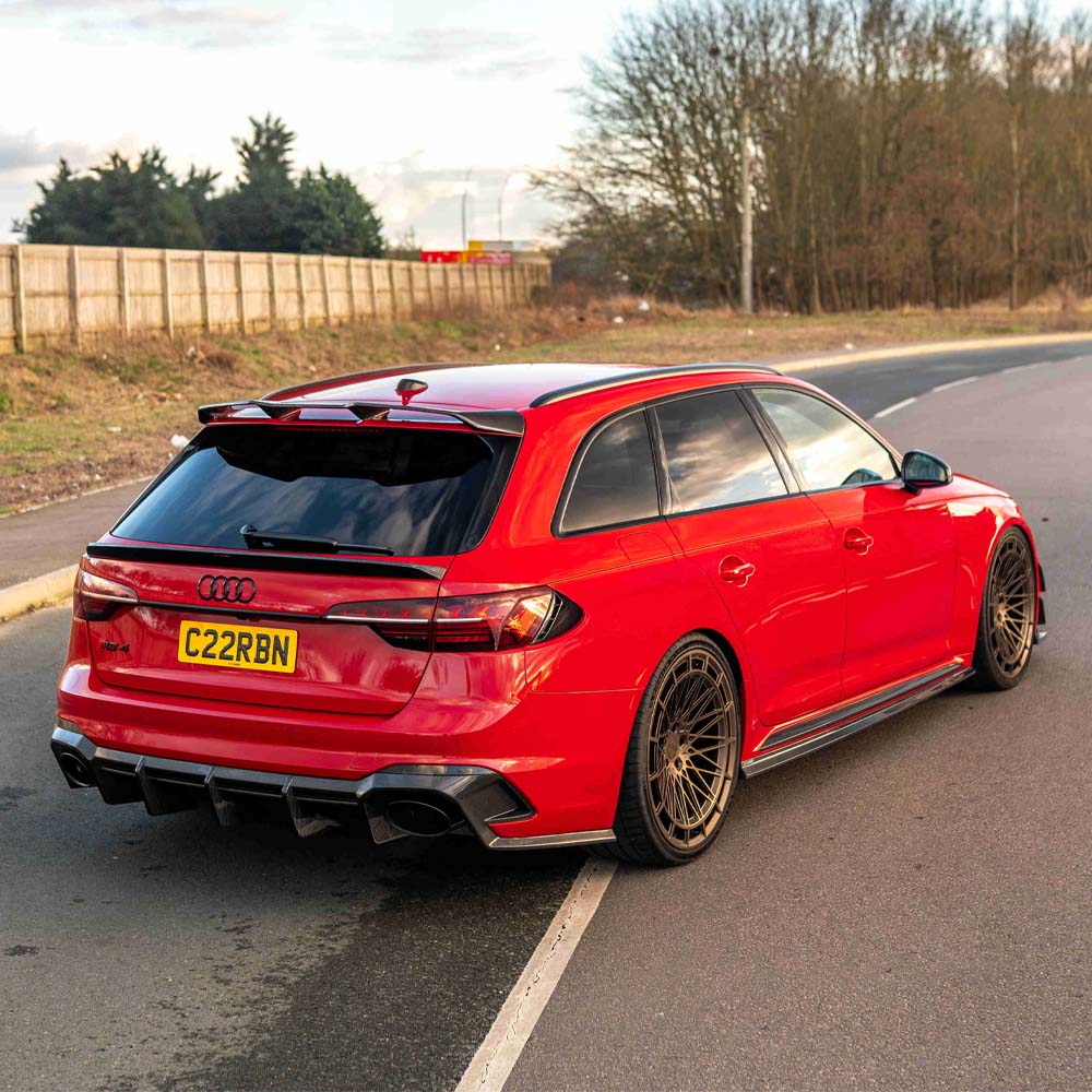 AUDI A4/S4/RS4 B9 & 9.5 CARBON FIBRE MIDDLE SPOILER - CT DESIGN