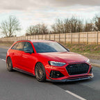 AUDI RS4 B9.5 CARBON FIBRE FRONT CANARDS- CT DESIGN