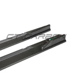 AUDI RS6/RS7 C8 AVANT CARBON FIBRE SIDE SKIRTS V1 - CT DESIGN
