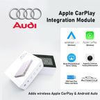 Wireless Apple CarPlay/Android Auto Upgrade for Audi A4 A5 Q2 Q7 (2016-2018)