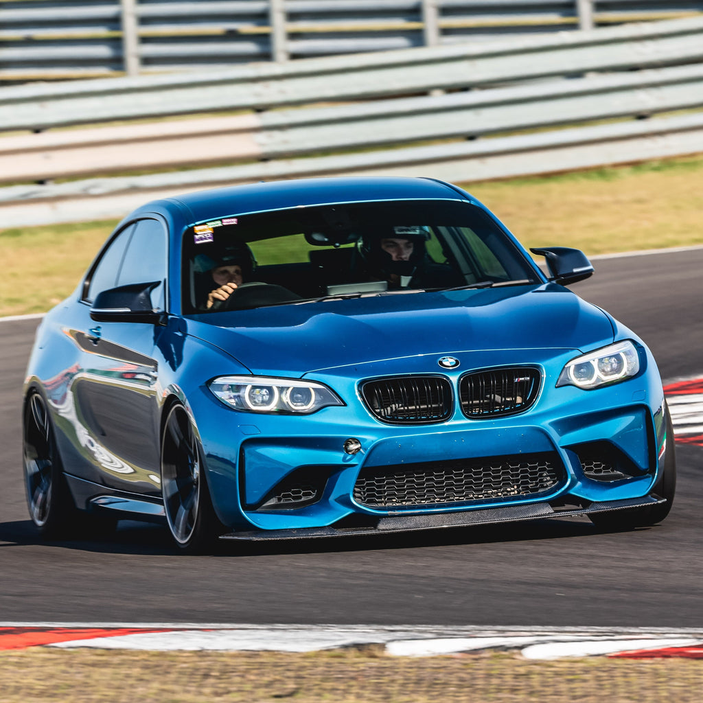 GTS Style Carbon Fibre Front Splitter for BMW F87 M2 OG 16-18