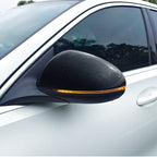 OEM Style Pre-Preg Carbon Fibre Replacement Mirror Covers for Mercedes Benz W206 C Class W223 S Class 21-Present