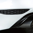 Acexxon Volkswagen Golf R Honeycomb Rear Reflector Inserts (Mk7)