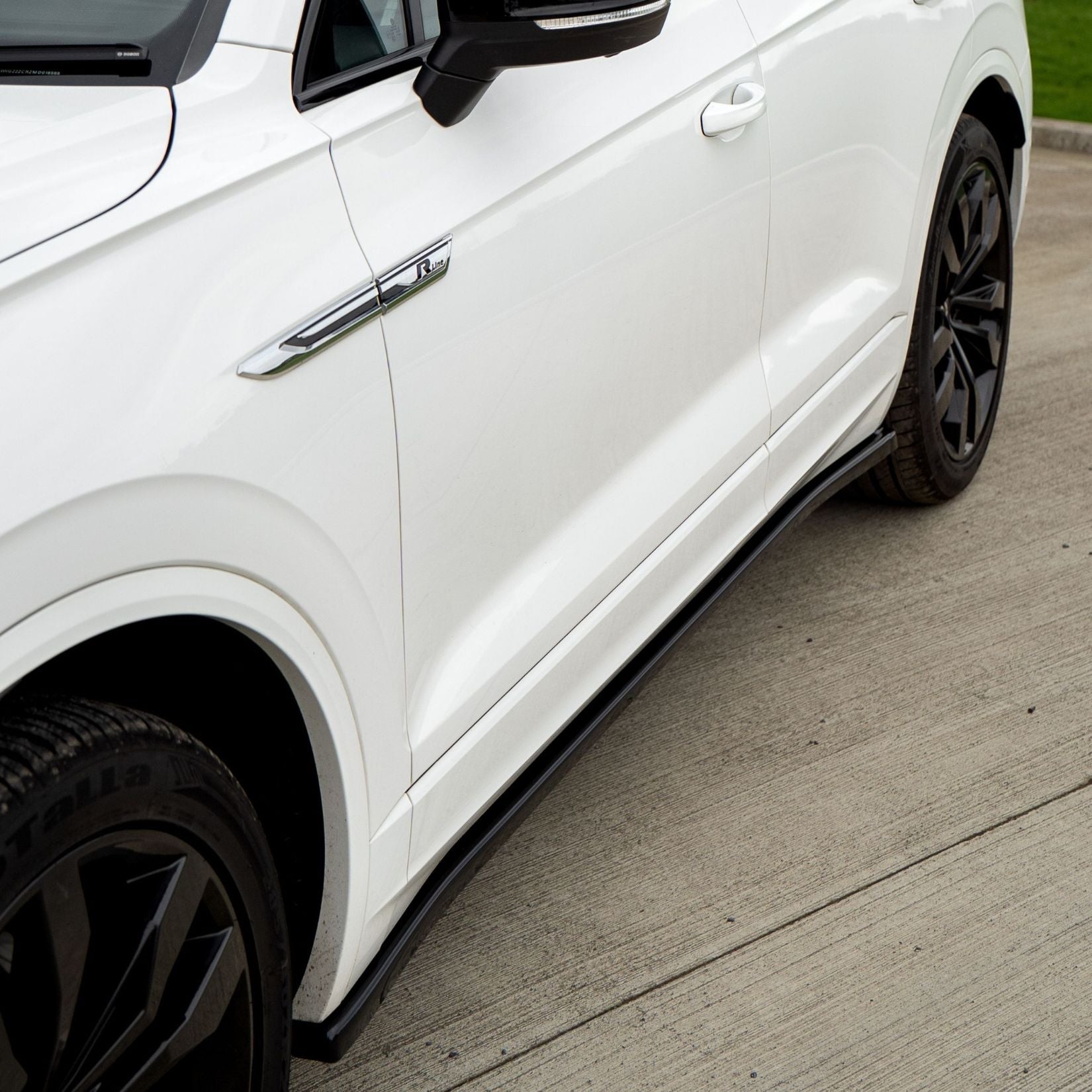 Aero Body Kit In Gloss Black For Volkswagen Touareg MK3 R Line 2018-2023