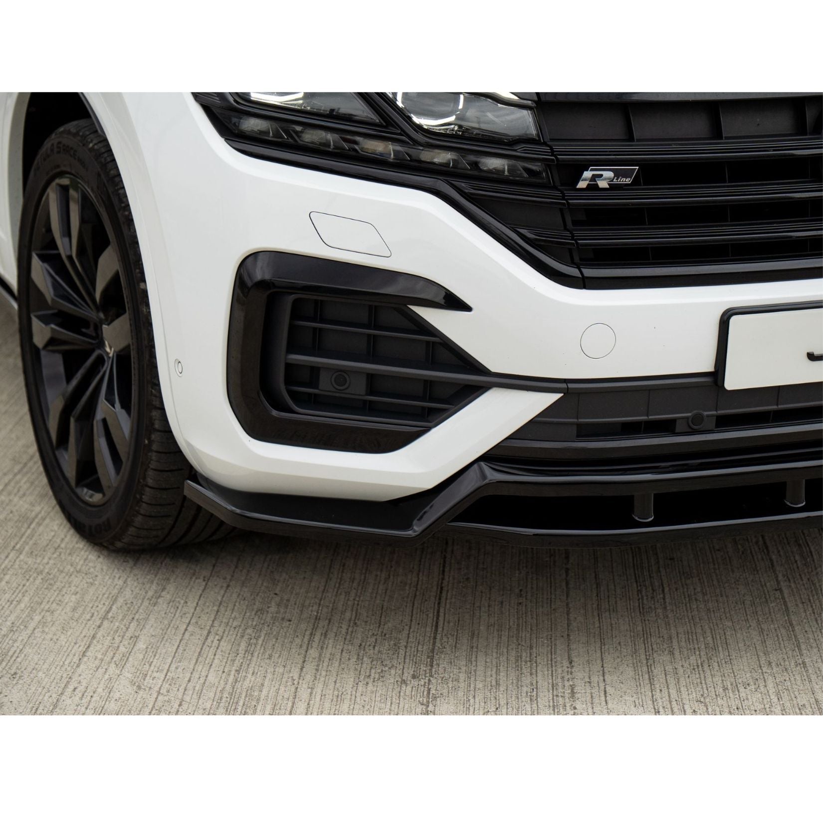 Aero Body Kit In Gloss Black For Volkswagen Touareg MK3 R Line 2018-2023