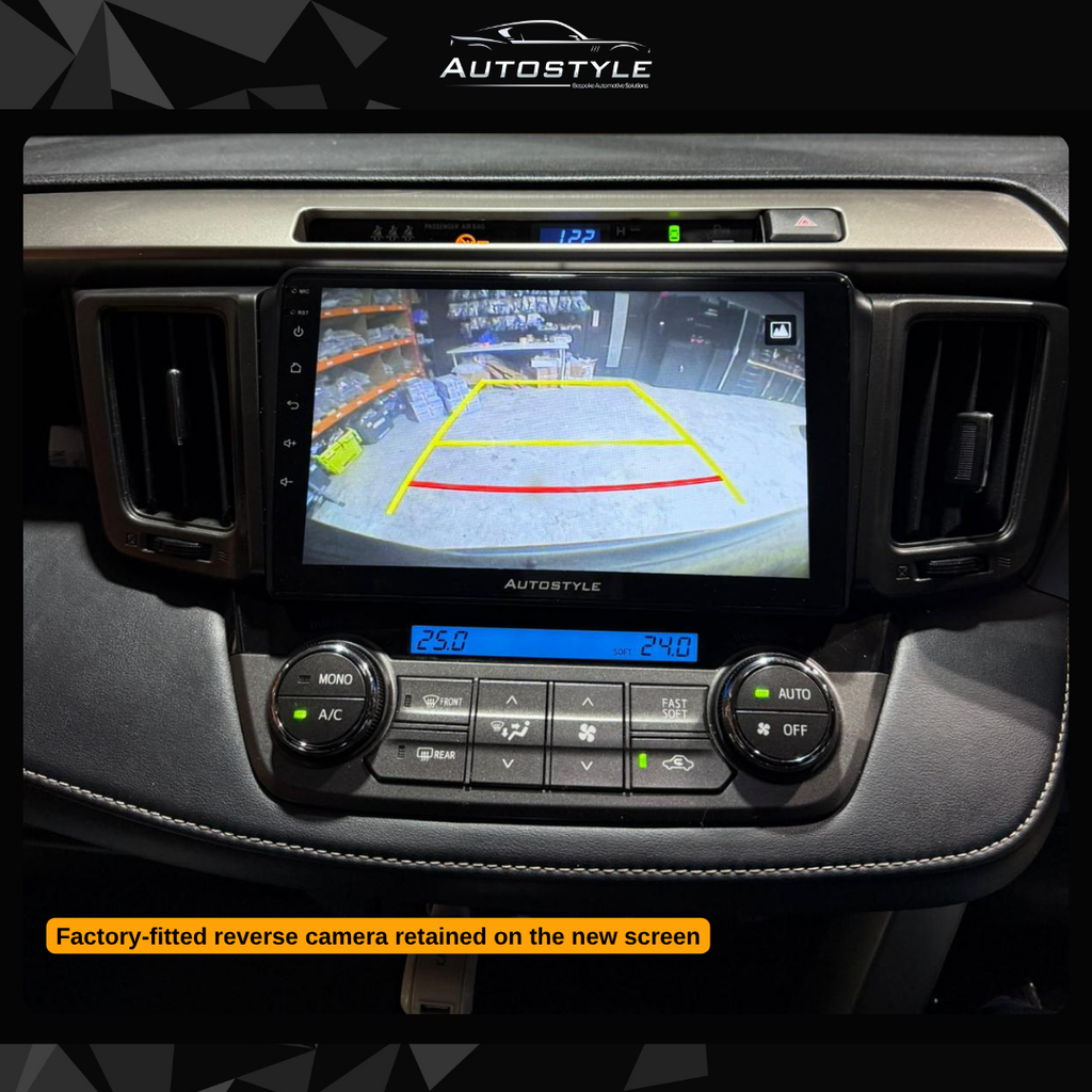 Toyota RAV4 XA40 XA50 Apple Carplay / Android Auto 9" Stereo Upgrade 2012-2018
