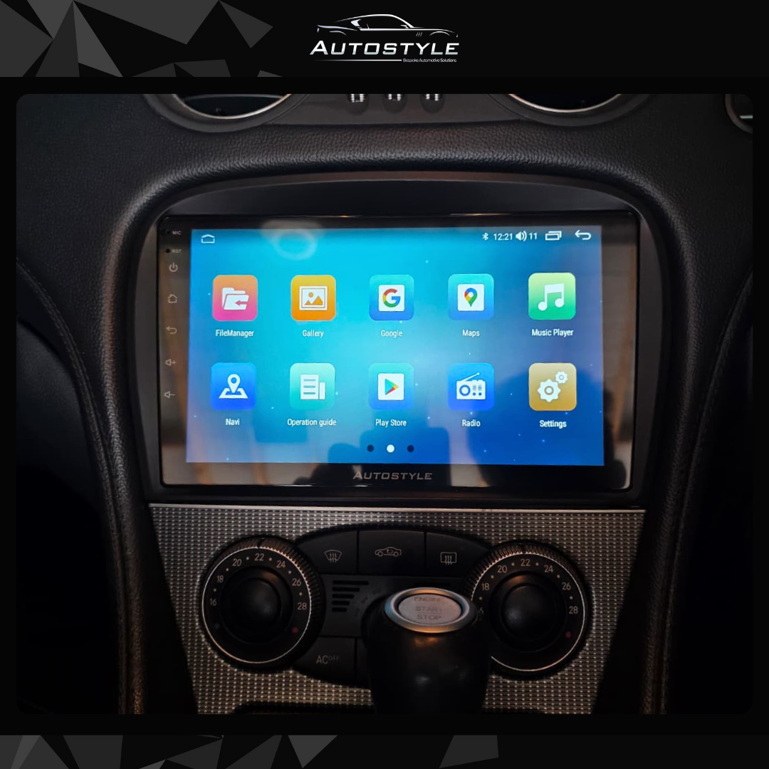 Mercedes-Benz SL Class R230 Apple Carplay / Android Auto 9" Stereo Upgrade