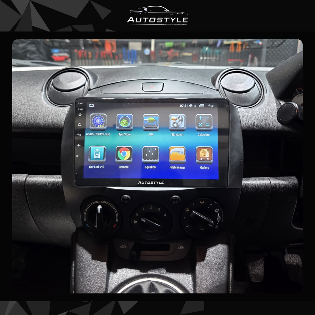 Mazda 2/ DE Demio Apple Carplay / Android Auto 9" Stereo Upgrade 2007-2015