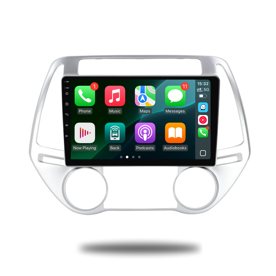 Hyundai i20 Apple Carplay / Android Auto 9" Stereo Upgrade 2008-2013)