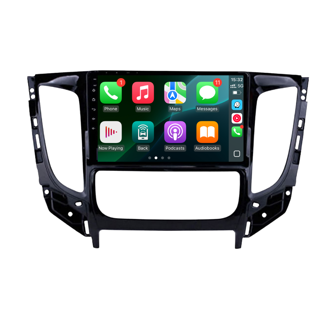 Mitsubishi Triton L200 Apple Carplay / Android Auto 9" Stereo Upgrade 2015-2018