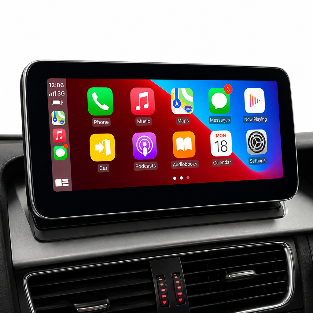 Audi A4 (2008-2016) B8 Apple CarPlay Android Auto 10.25" Touch Screen RHD