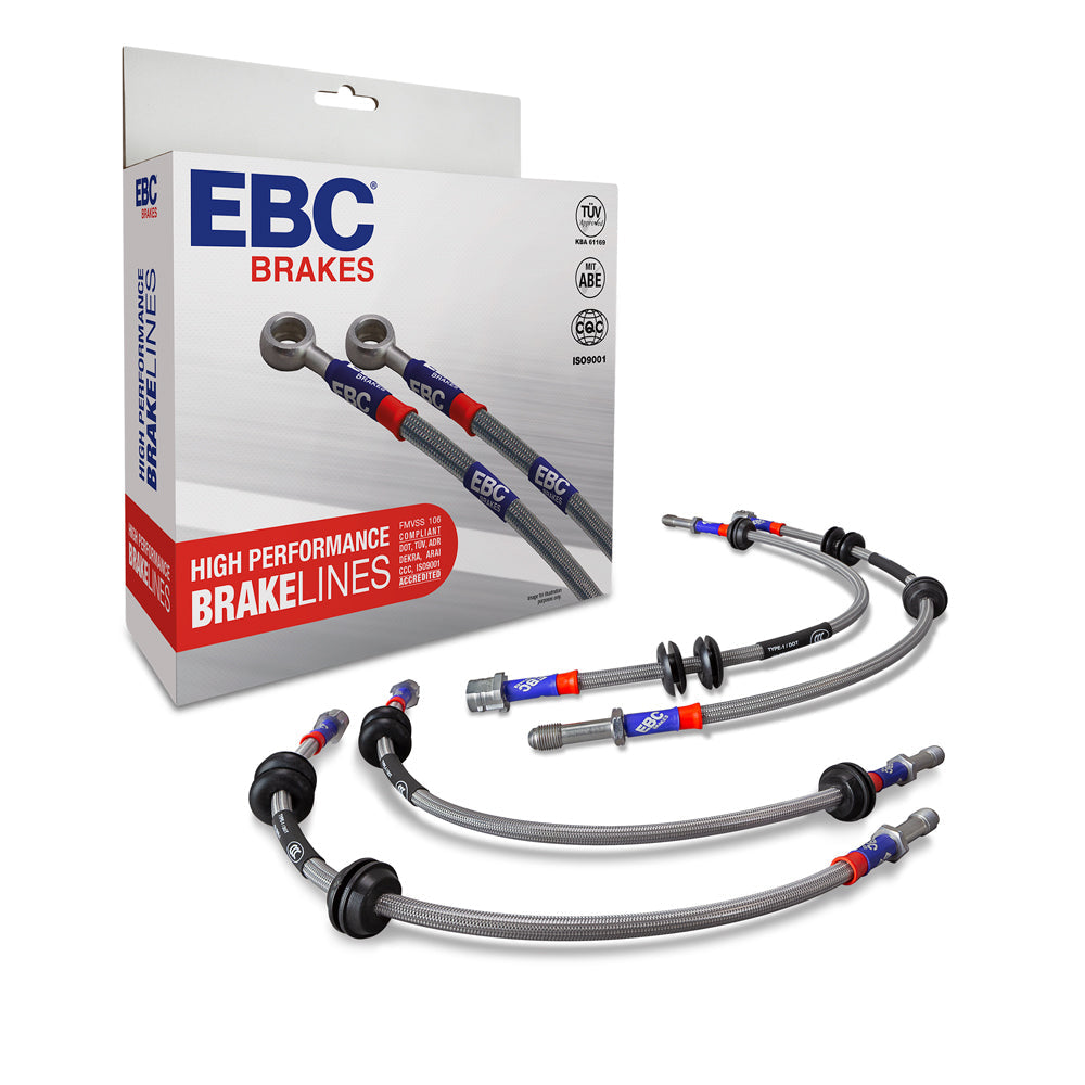 EBC Brakes BMW G87 M2 Braided Brake Line Set BLA2171-4L