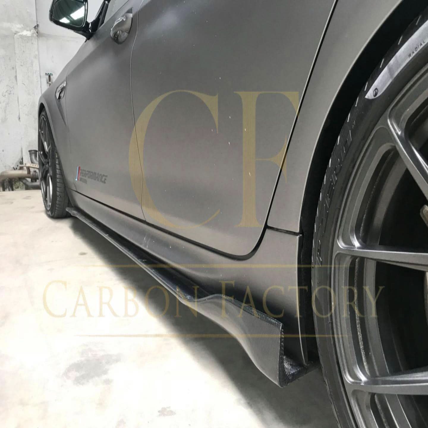 B Style Universal Carbon Fibre Side Skirts