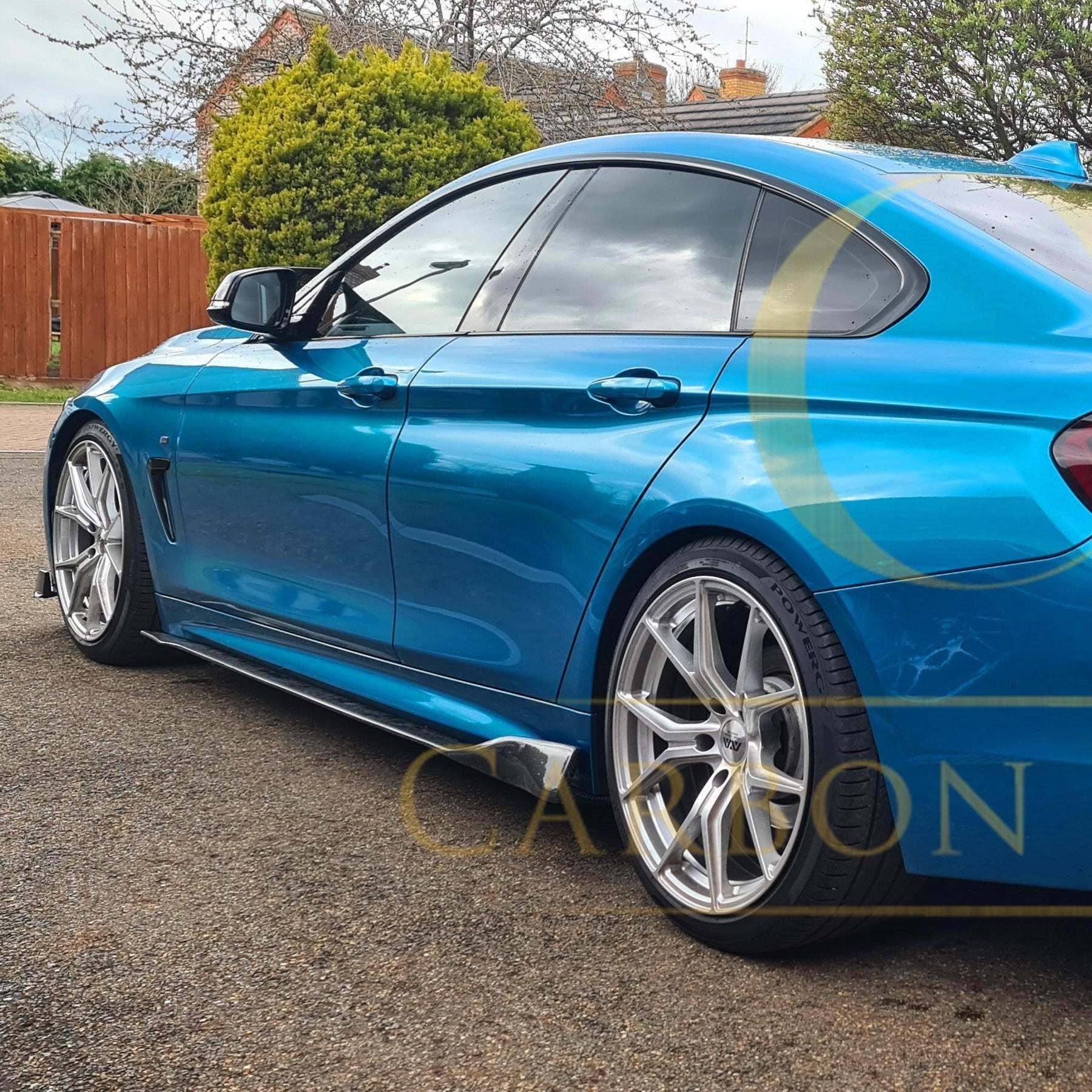 B Style Universal Carbon Fibre Side Skirts