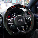 Volkswagen Golf MK7 / MK7.5 GTI / GTD / R-Line / R Carbon Fibre Steering Wheel (CUSTOM / 2013 - 2020 Models)