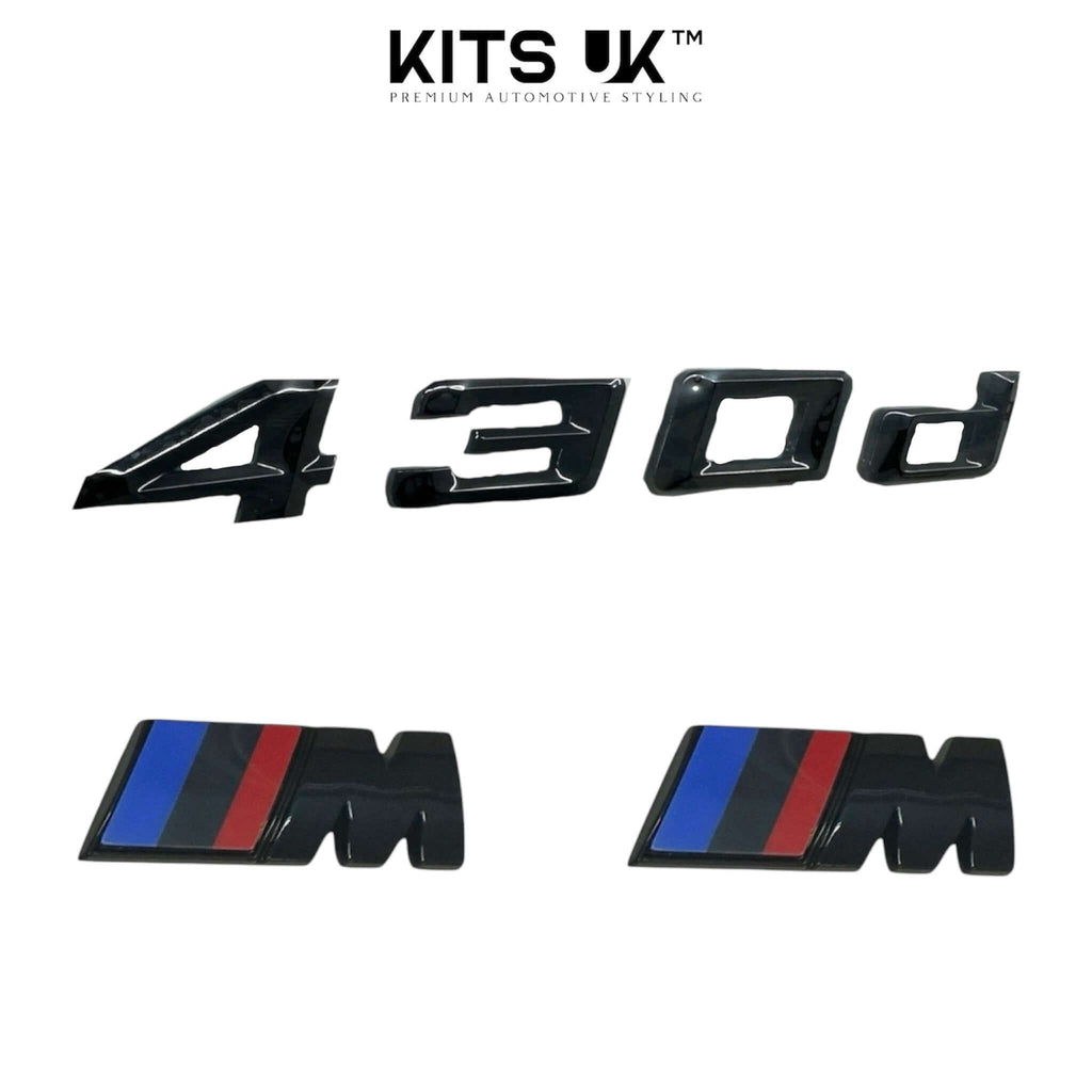 BMW RWD Black Badge Package | Gloss Black De-Chrome Kit