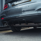 BMW 2 SERIES F22/F23 GLOSS BLACK TWIN EXHAUST DIFFUSER