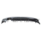 BMW 2 SERIES F22/F23 GLOSS BLACK TWIN EXHAUST DIFFUSER
